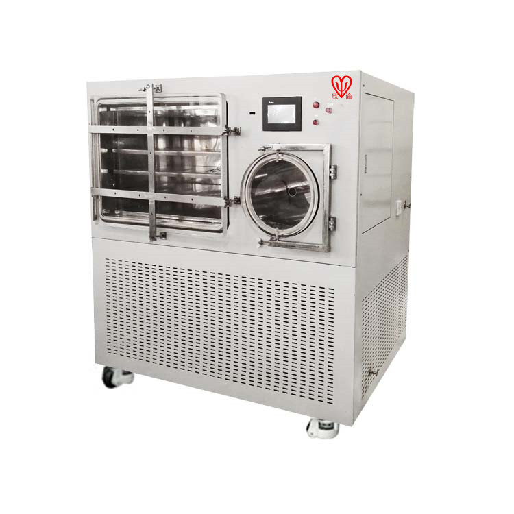 欣谕3平方冷冻干燥机，在线清洗小型生产冻干机